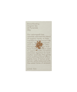 Organic Breastfeeding Tea x20 Pyramids Love Tea