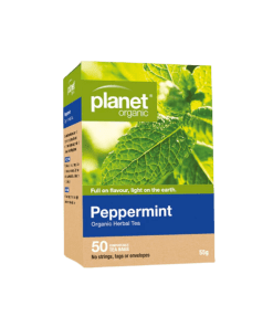 Peppermint Tea 50bags Planet Organic
