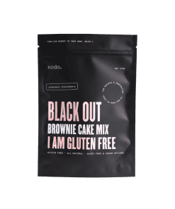 Black Out Brownie Cake Mix Gluten Free 350g Nodo