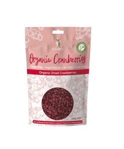 Dr Superfoods Super Organic Dried Cranberries 125g