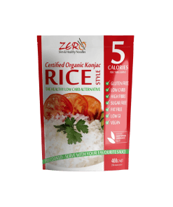 ZERO SLIM & HEALTHY Certified Organic Konjac Rice Style 400g
