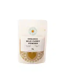 Org Mild Curry Powder Spice Blend Pouch 80g Love My Earth