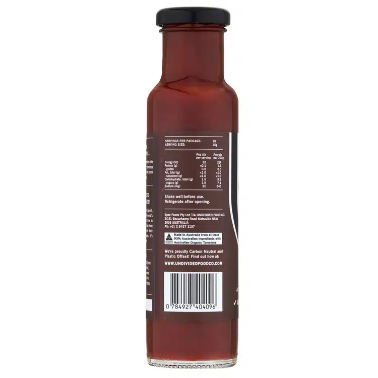 BBQ 270g Good Sauce Undivided Food Co - Image 2