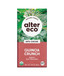 Dark Quinoa Bar 80g Alter Eco