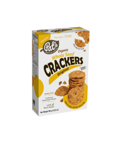 Organic Pumpkin Crackers 100g Pats