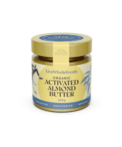 Organic Activated Almond Butter 200g Live Wholefoods