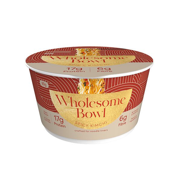 Noodle Bowl Spicy Kimchi 83g Wholesome Bowl