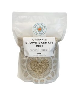 Organic Brown Basmati Rice 800g Love My Earth