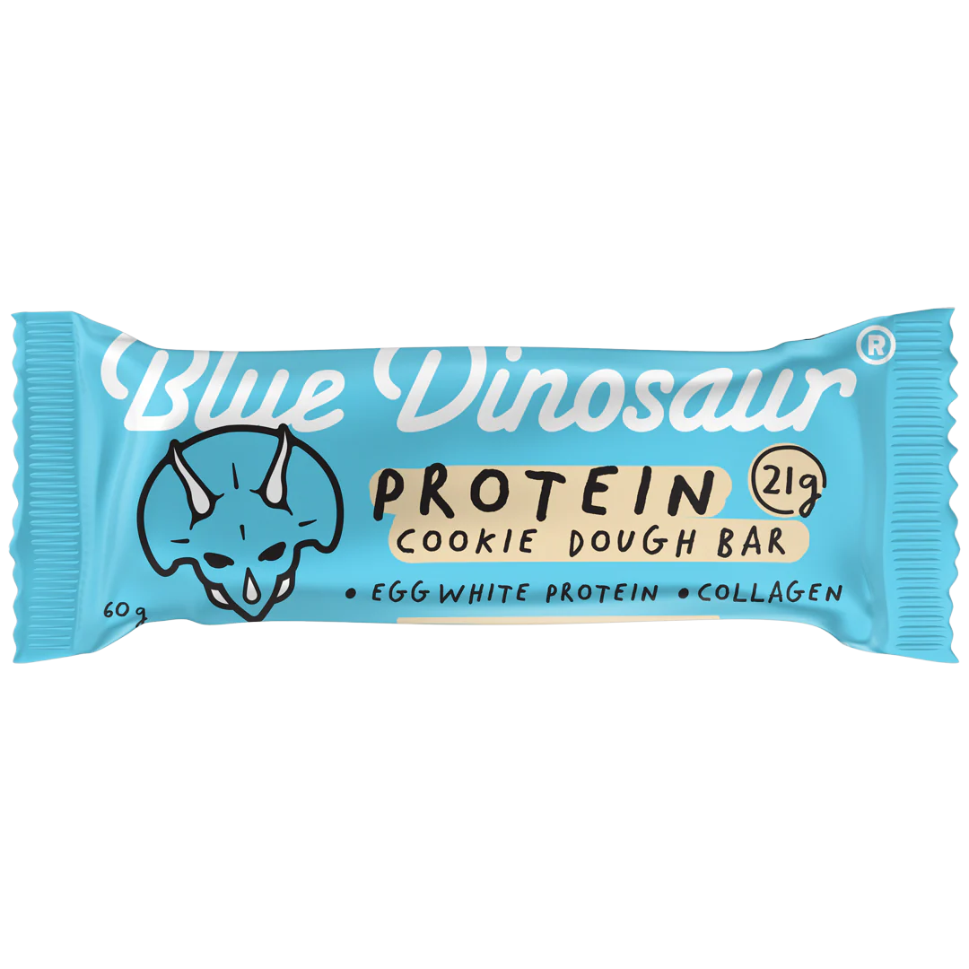 Cookie Dough Protein Bar 60g Blue Dinosaur