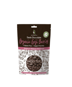 Dark Chocolate Organic Goji Berries 125g Dr Superfoods