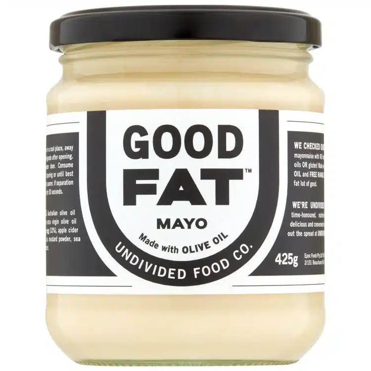 Mayo 425g Good Fat Undivided Food Co