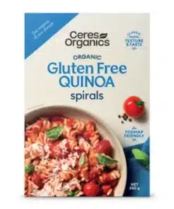 Gluten Free Quinoa Spirals 250g Ceres Organics