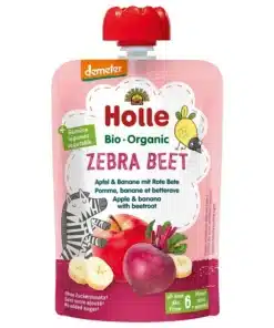 Holle Zebra Beet - Apple and Banana with Beetroot 100g