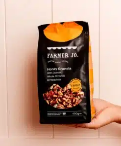 Honey Granola w/Quinoa Whole Amonds & Pistachios 400g Farmer Jo