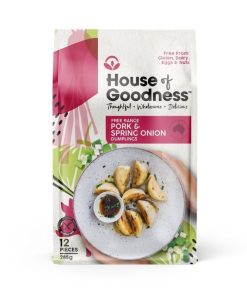 Pork& Onion Dumpling 285g HOUSE OF GOODNESS