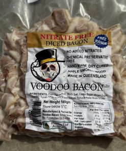 Diced Bacon 180g Voodoo Bacon