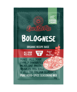 Quick Stix Mix Organic Bolognese Recipe Base 45g Love My Earth