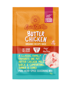 Quick Stix Mix Organic Butter Chicken Recipe Base 45g Love My Earth