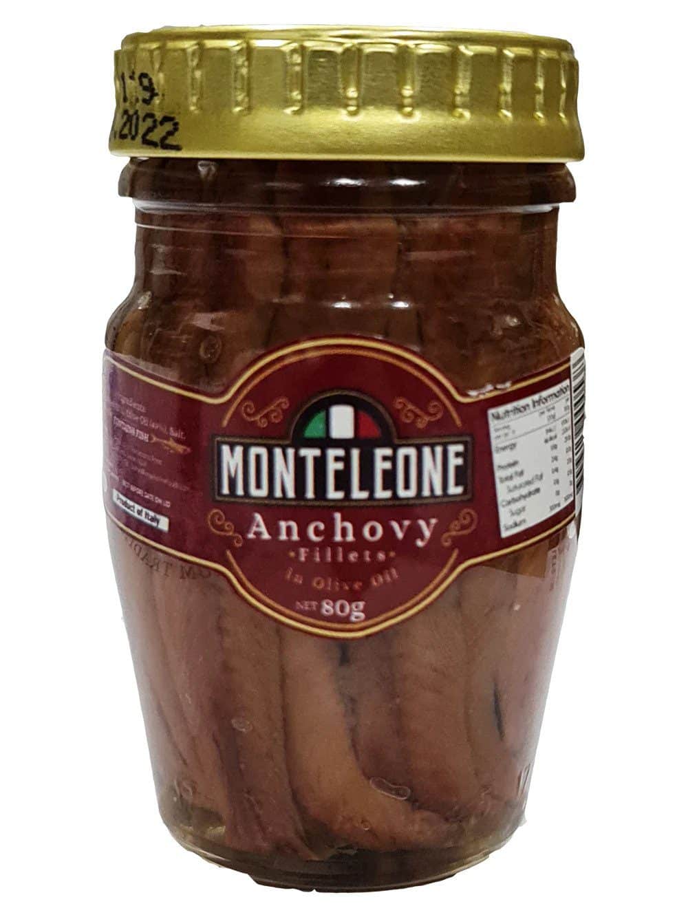 Anchovies In Olive Oil 80g Monteleone