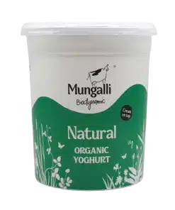 Natural Yoghurt 1kg Lactose Free Mungalli