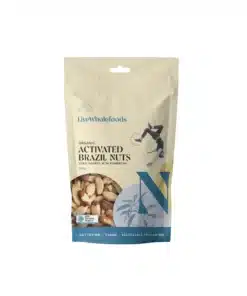 Organic Activated Brazils 120g Live Wholefoods