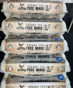 Organic Free Range Eggs 800g Freestone Valley Farms