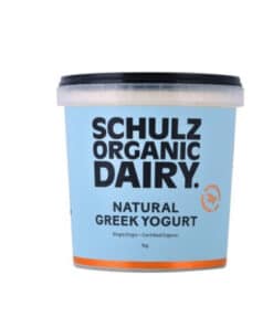Organic Natural Greek Yogurt 1kg Schulz Organic Dairy