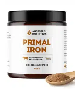 Primal Iron Beef Spleen 60g Ancestral Nutrition