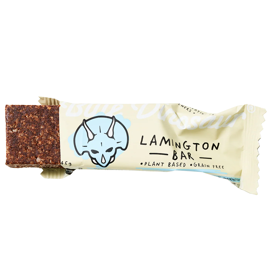 Lamington Hand-Baked Bar 45g Blue Dinosaur - Image 2