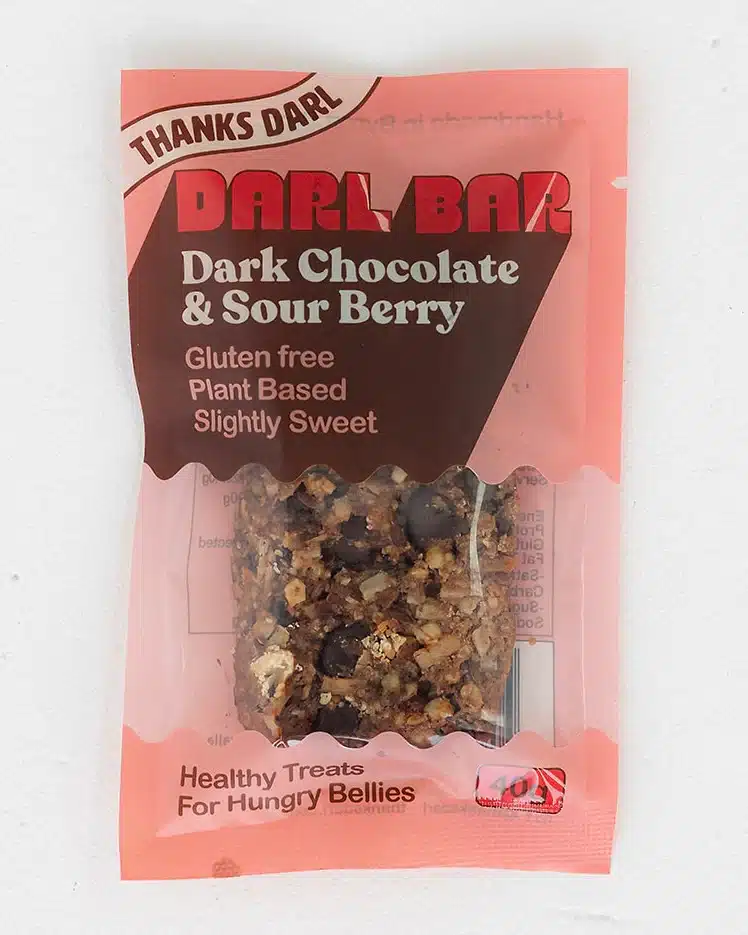 Sour Berry & Dark Chocolate Darl Bar 40g Thanks Darl