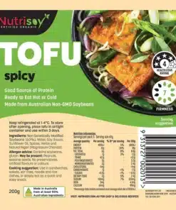 Spicy Tofu 200g Nutrisoy