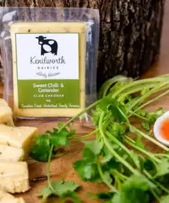 Sweet Chilli & Coriander Club Cheddar 165g Kenilworth Dairy