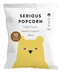 Sweet & Salty Snack Pack 120g 10x 12g Serious Popcorn