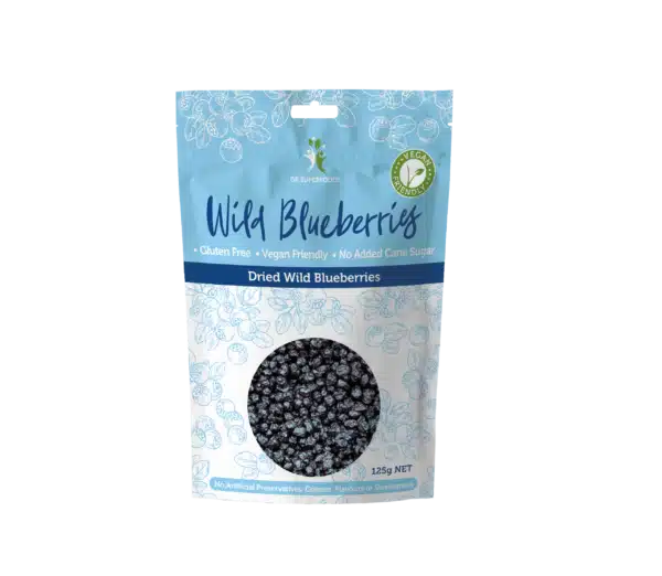 Dr Superfoods Super Wild Blueberries 125g