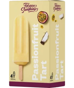 Passionfruit Tart Iceblock 4pk Frozen Sunshine