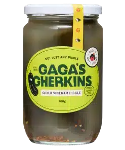 Cider Vinegar Pickle 700g Gagas Gherkins