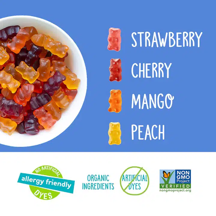 YumEarth Gummy Bear Counter Box 35x19.8g) - Image 3