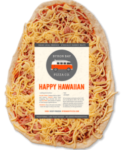 Byron Bay Happy Hawaiian pizza 500g