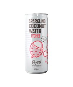 Lychee Sparkling Coconut Water 320ml Bonsoy