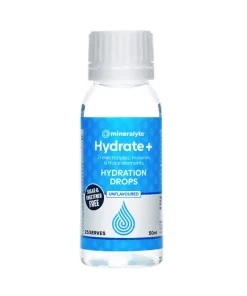 Hydrate + Hydration Drops 50ml Mineralyte