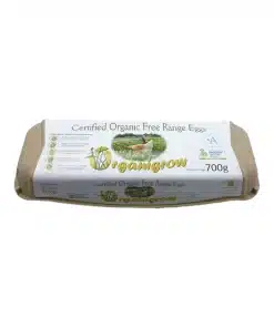 Organic Free Range Eggs 700g Organigrow