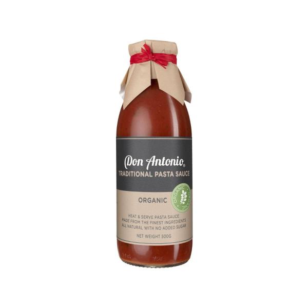 Organic Traditional Pasta Sauce 500g Don Antonio