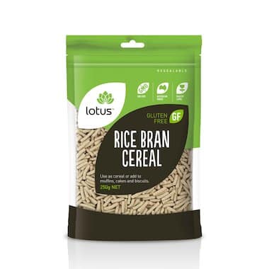 Rice Bran Cereal GF 250g Lotus