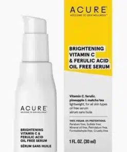ACURE Brightening Vit C & Ferulic Acid Oil Free Serum 30ml