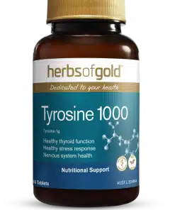 Tyrosine 1000 60T Herbs Of Gold