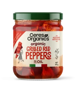 Grilled Peppers 190g Ceres Organics