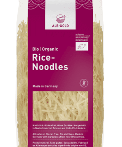 Rice Organic Noodles 250g Alb-Gold