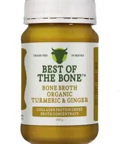 Beef Bone Broth Tumeric & Ginger 390g Best Of The Bone
