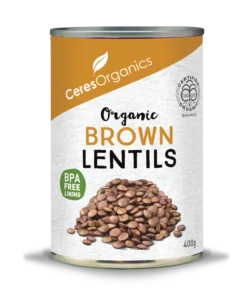 Brown Lentils 400g Ceres Organics