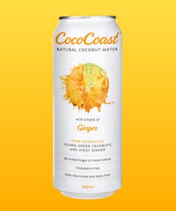 Ginger COCONUT WATER 500ML Coco Coast